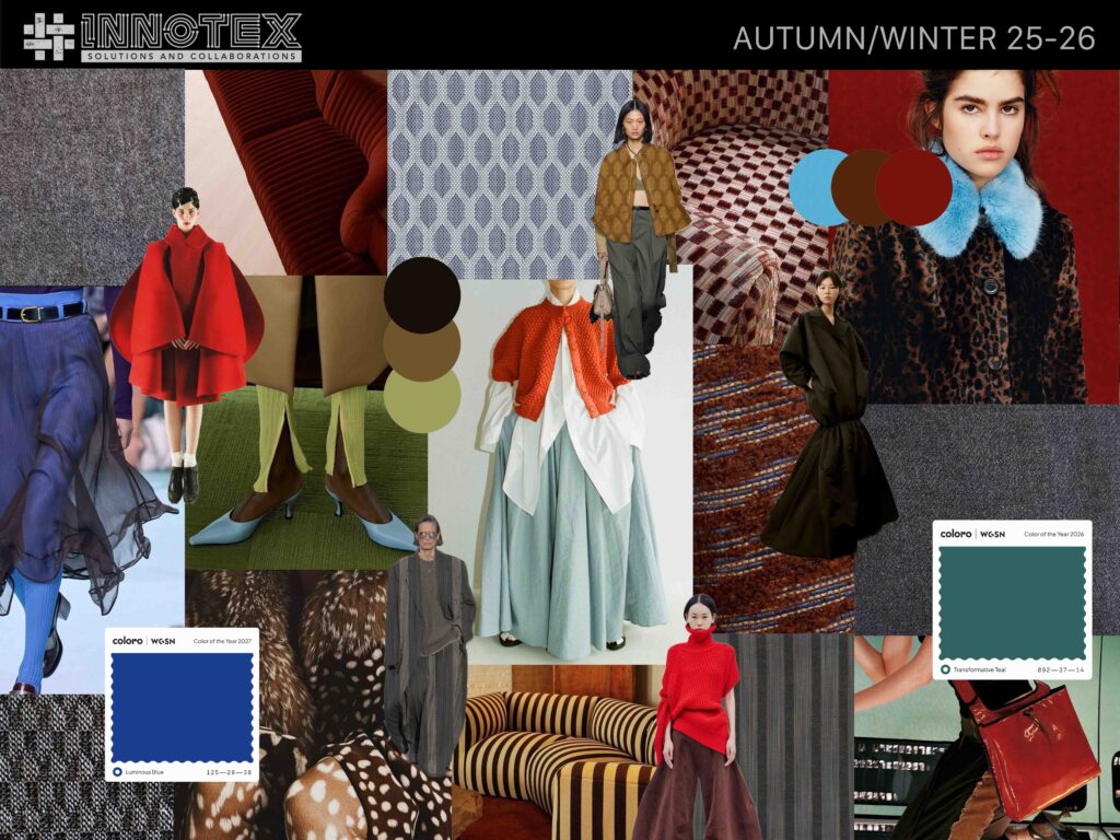 Color Trends and Our Inspirational Autumn/Winter 2025-2026 Mood Board